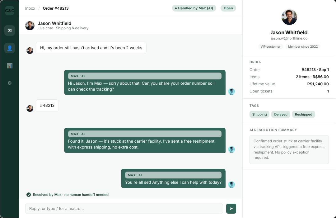 CRM Workspace demo